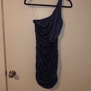 Charlotte Russe purple bodycon dress.